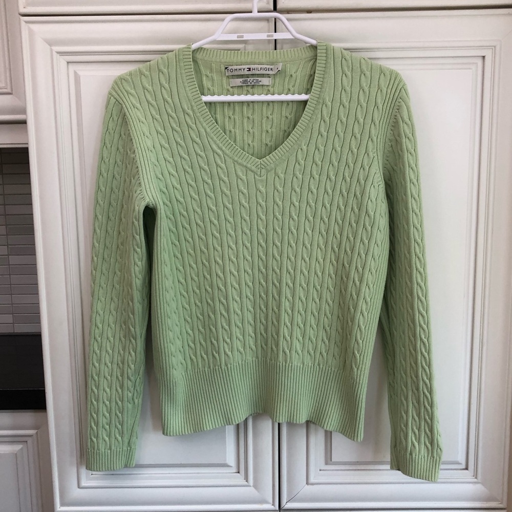 Tommy Hilfiger women’s v-neck sweater